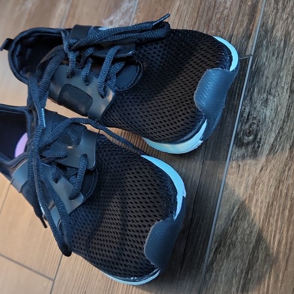 Black Sneakers with Rainbow Soles - Picture 2 of 5